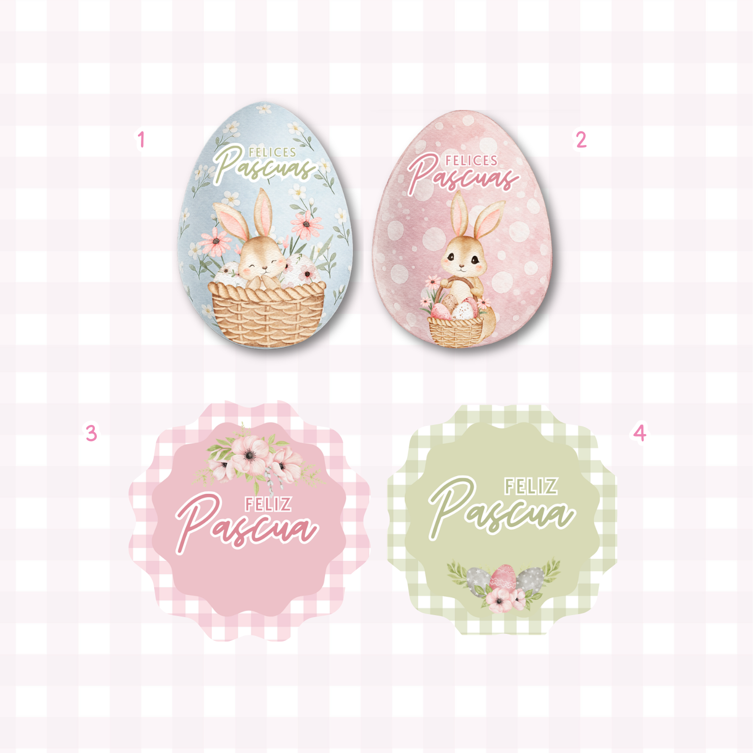 Tags Formas PASCUA 2026