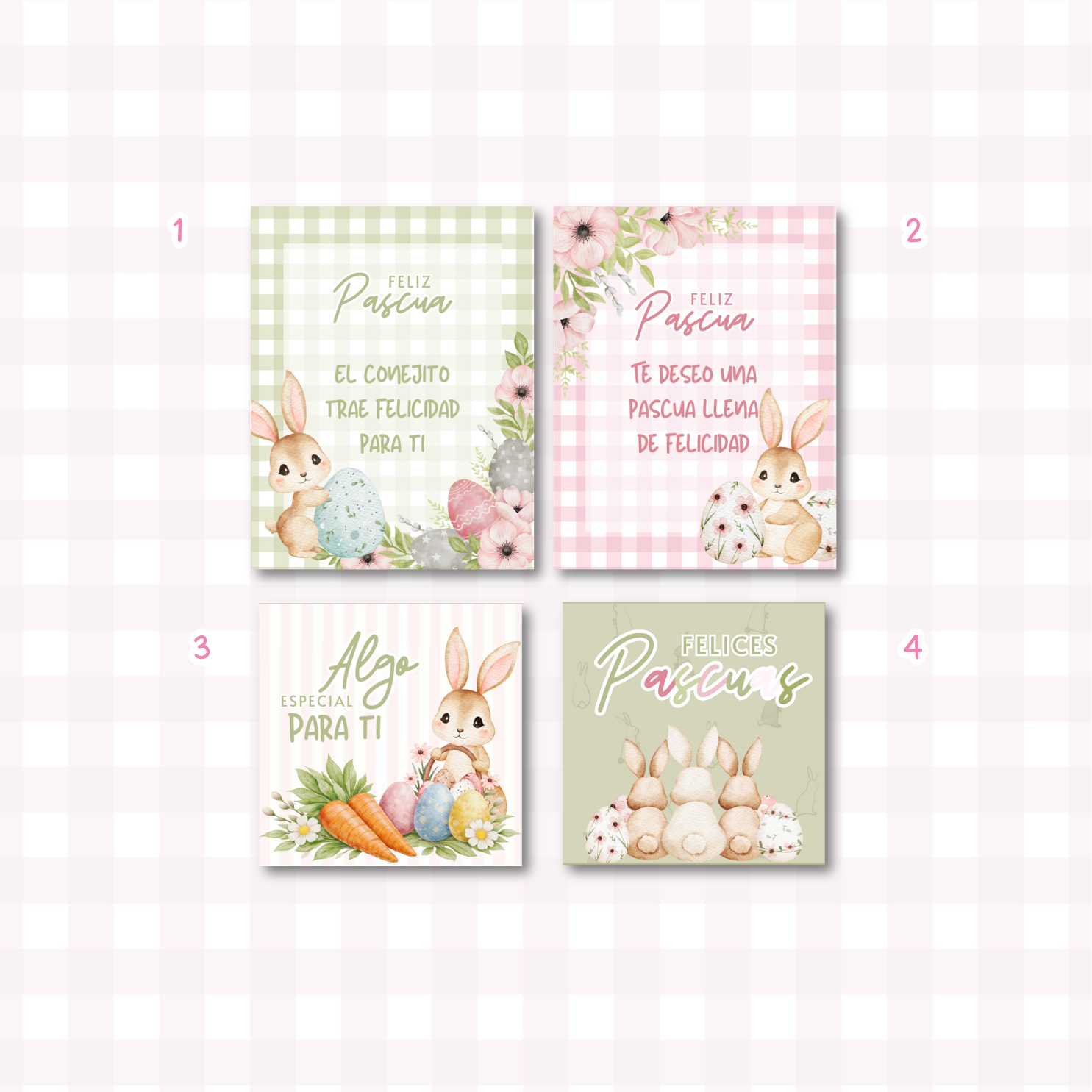 Tarjetas PASCUA 2026