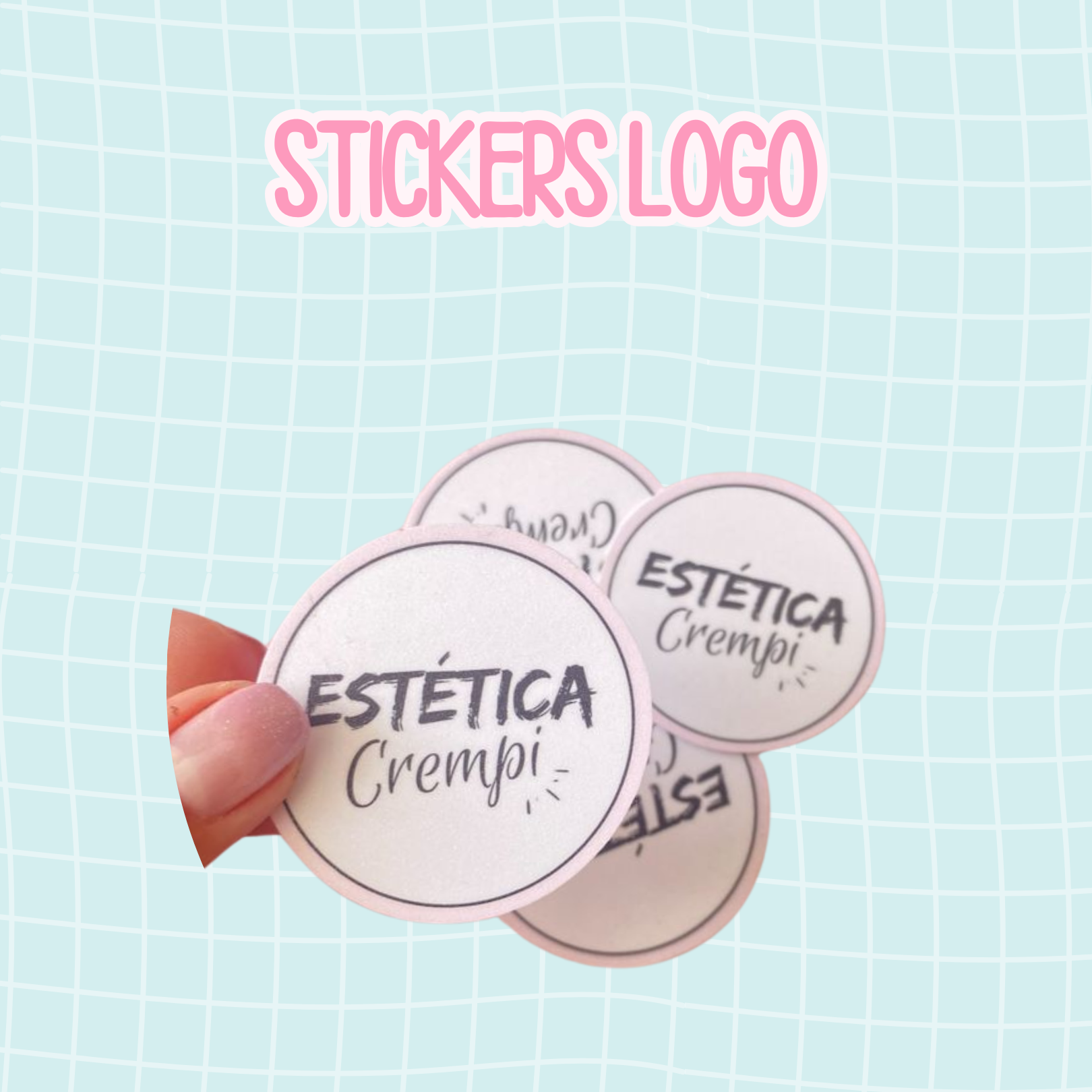 Sticker de logo - Glossy