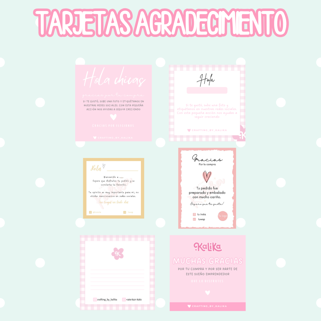 Tarjeta de Agradecimiento